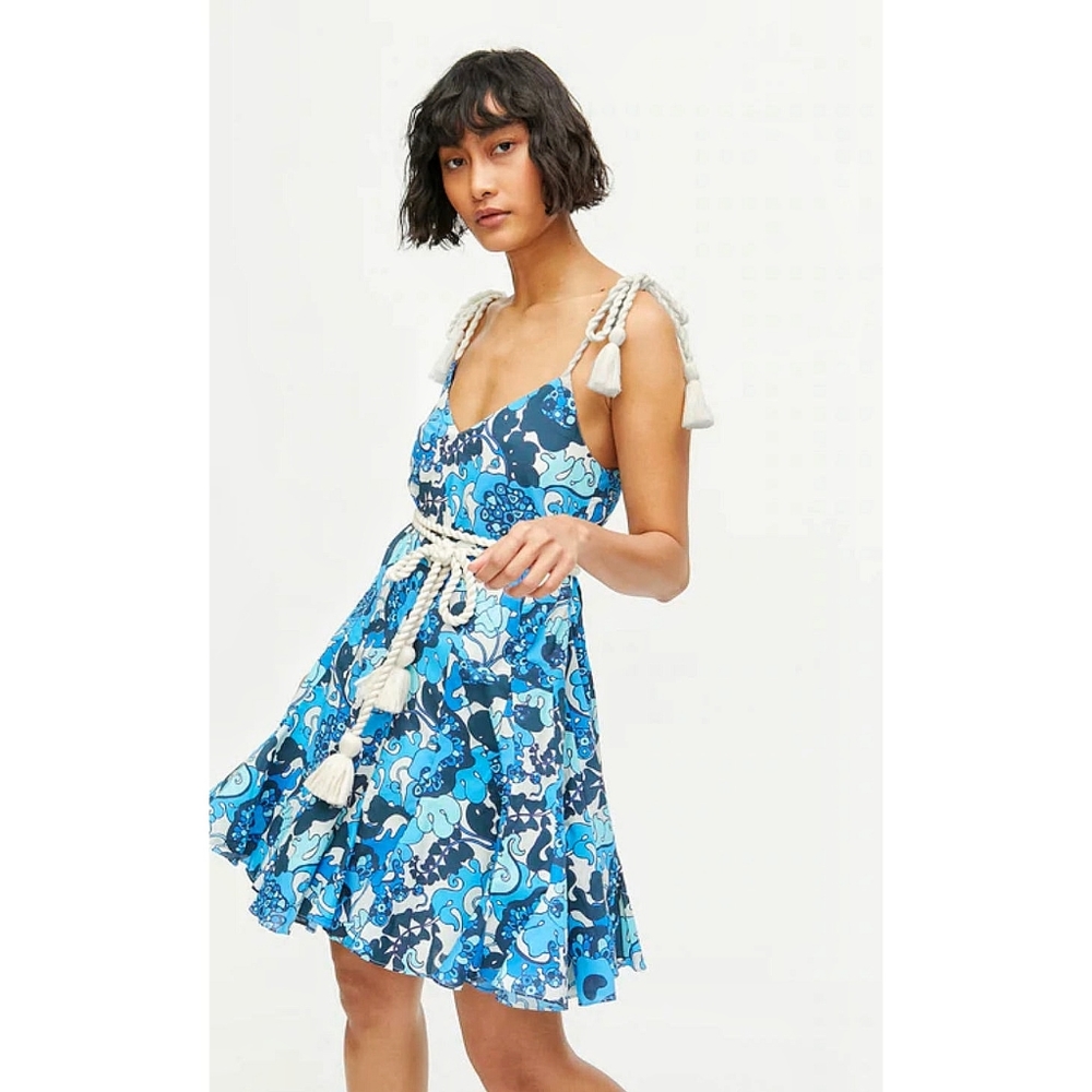 NWOT Rhode Resort Casey Underwater Rope Mini Dress